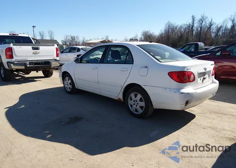 2007 Toyota Corolla Le from USA, damaged, VIN JTDBR32E170132249